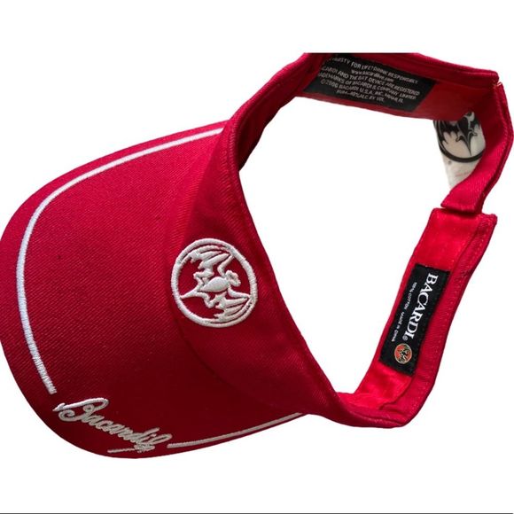 BACARDI‎ RED VISOR - Picture 1 of 3
